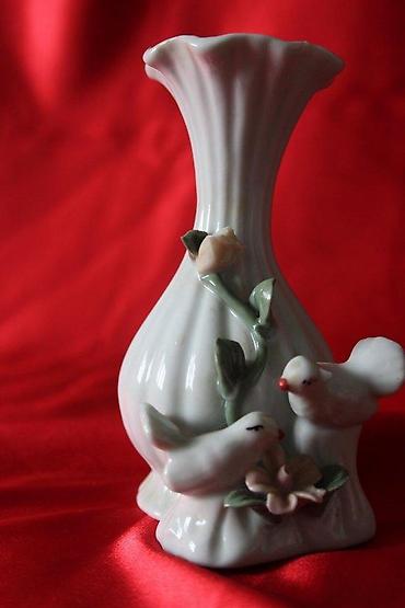 Kuća i bašta: STARA PORCELANSKA VAZA, UNIKAT | Stara porcelanska vaza sa motivom — 2
