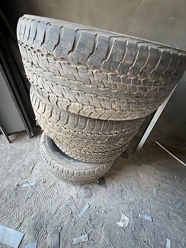 Шины R 18, Лето, Б/у, Комплект, Внедорожные (АТ/МТ), DUNLOP — 4
