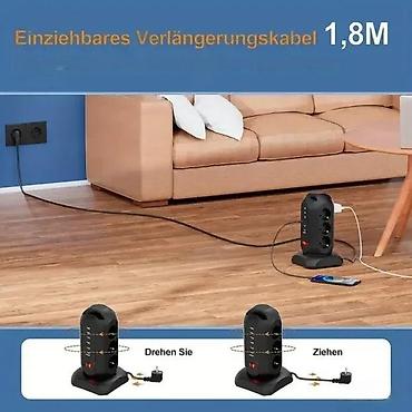 parkside stega: Vertikalni višenamenski produžni kabal NOVO. OPIS PROIZVODA — 3