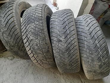 infinity qx: Шины 225 / 60 / R 17, Зимняя шипованная, Б/у, Комплект, Легковые, Yokohama — 3