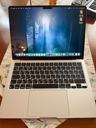Ноутбуки и аксессуары: Macbook Air 13.6 - 512 Gb M3 Noqte,ciziq yoxdur, yeniden sechilmir — 3