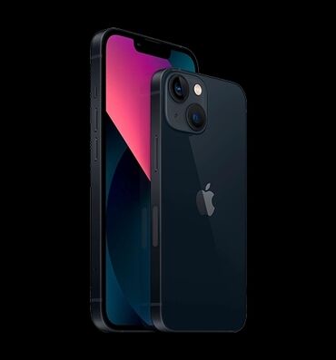 Apple iPhone: IPhone 13, 128 GB, Midnight, Barmaq izi, Simsiz şarj, Face ID