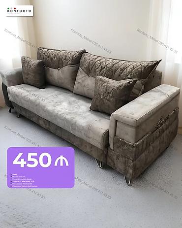 kürsü mebel: Divan – 450 ₼ Xüsusiyyətlər: - Ölçü: 220 sm - Mexanizm: açılan — 1