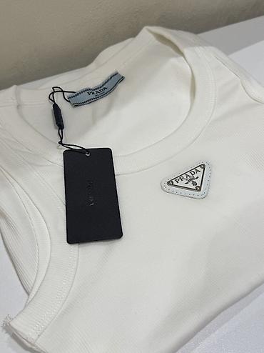 deri kurtkalar kisi ucun: Yenidir. Prada mayka 1:1 Premium Klass - Standart — 1