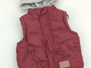 kurtka puffer z imitacji skóry: Vest, Rebel, 1.5-2 years, 86-92 cm, condition - Good