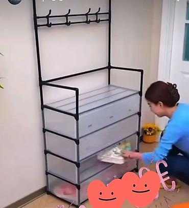 ormari po meri ikea: Višenamenski ormarić za hodnik sa klupom i čivilukom - Konstrukcija — 1