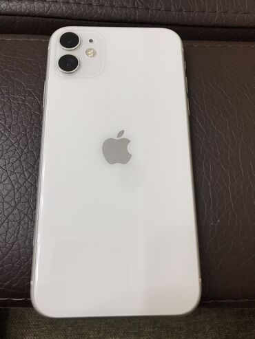 iphone 10 про макс: IPhone 11, Б/у, 64 ГБ, Белый, Зарядное устройство, Защитное стекло, Чехол, 79 %