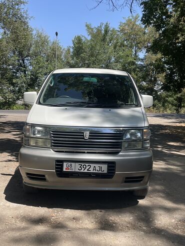 купить аллроуд в бишкеке: Nissan Elgrand: 2000 г., 3 л, Автомат, Дизель, Вэн/Минивэн