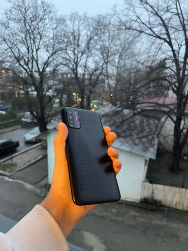 Xiaomi: Xiaomi Redmi 9T, 128 GB, rəng - Qara, 
 Zəmanət, Sensor, Barmaq izi