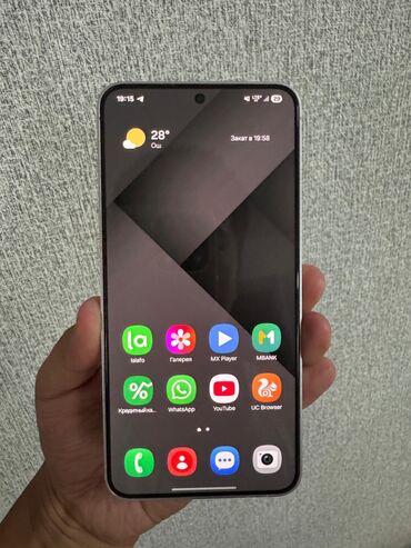 самсунг z flip 6 цена в бишкеке: Samsung Galaxy S24, Колдонулган, 256 ГБ, түсү - Боз, 1 SIM, eSIM