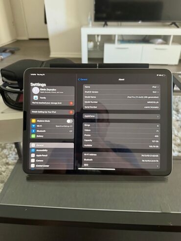 ipad klaviatura: Tek ipad ozudu
Ipad pro m2 11 inch 128gb
whatsapp aktivdi