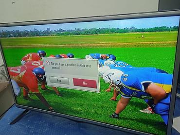 LG televizor satilir. Sade 109 ekran. İdeal veziyyetdedir. Tvboxla