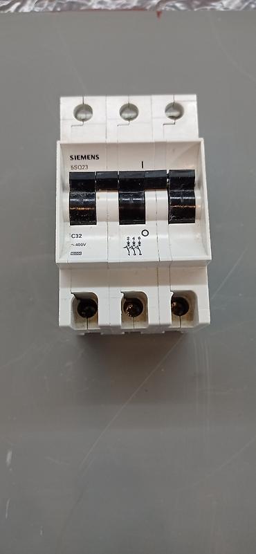 Elektrik avtomatlar: Siemens Elektrik avtomat, 3 faza, 380 Vt, Zəmanətli — 5