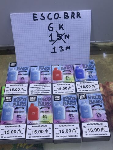 Qəlyan, vayp və aksesuarları: Vazol gear 200000 Tüstü 23m Vazol satr 20000 Tüstü 23m Vazol star — 1