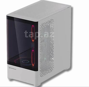 ucuz pc kasa: ✔️ 3 ARGB fan üzərində gəlir ✔️ Temperli yan şüşə ✔️ M-ATX / Mini-ITX — 1