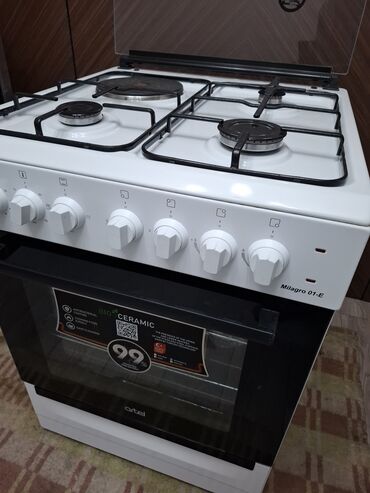 Кухонные плиты и варочные поверхности: Artel, Газовая, Механическое, Напольная, Б/у, Полная оплата — 10