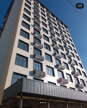 квартира нижная ала арча: 1 комната, 50 м², Элитка, 11 этаж, Без ремонта