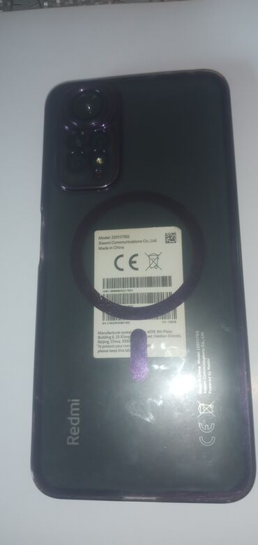 300 400 manat arasi telefonlar: Xiaomi Redmi Note 11, 128 GB, rəng - Qara, 
 Face ID