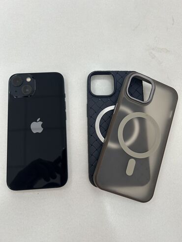 readme 13 ну про: IPhone 13, Б/у, 128 ГБ, Midnight, Защитное стекло, Чехол, Кабель, 75 %