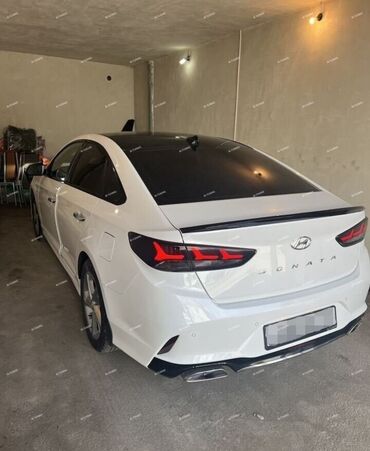 Спойлеры: Спойлер Hyundai Sonata new rise,Lf установка бесплатно