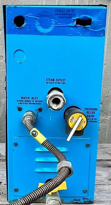 Generatorlar: Sənaye buxar generatoru üçün idarəetmə və qida bloku komplekti — 6