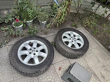 70 сом: Дөңгөлөктөр монтажда 225 / 65 / R 17, Кыш, Колдонулган, Комплект, Жеңил унаалар, Куйма, тешиктери - 5 — 7