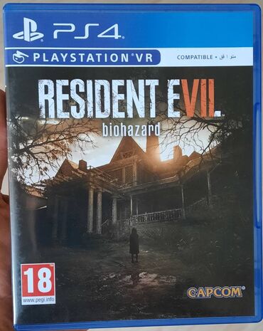 цена плейстейшен 4 в бишкеке: Продам отличную игру - Resident Evil 7, Biohazard. Диcк и коробка в