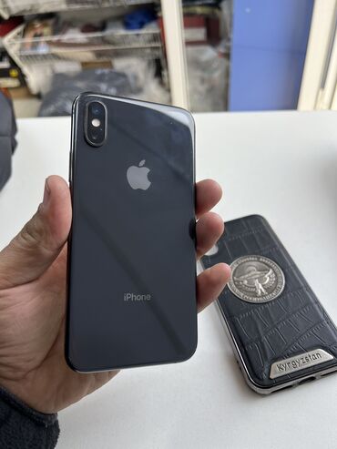 Техника и электроника: IPhone Xs, Б/у, 64 ГБ, Чехол, 75 %