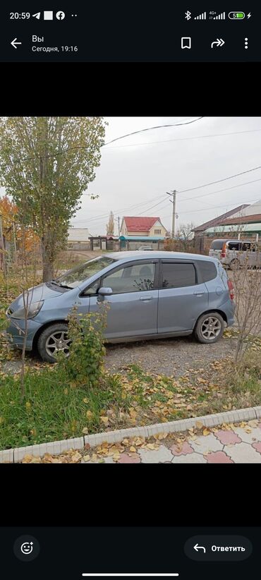 Honda: Honda Fit: 2001 г., 1.3 л, Вариатор, Бензин, Хэтчбэк