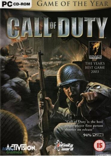 Ostale igre i konzole: Call of Duty 1 igra za pc (racunar i lap-top) ukoliko zelite da