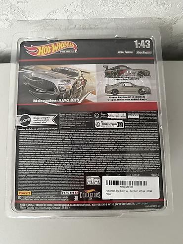hot wheels formula 1: Hot Wheels Premium – Mercedes‑AMG GT3 miqyası 1:43 - Brend: Hot — 2