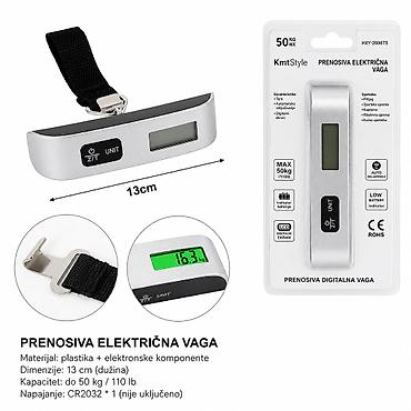 KMT Putna vaga 2008711-A Prenosiva elektronska vaga za merenje