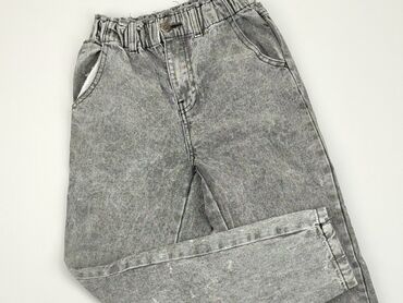 boyfriend jeansy: Spodnie jeansowe, Destination, 11 lat, 146, stan - Zadowalający