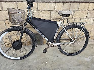 електро самокат: Elektrikli velosiped 48v 500w mator hec bir proplemi yoxdu tam işlek — 1