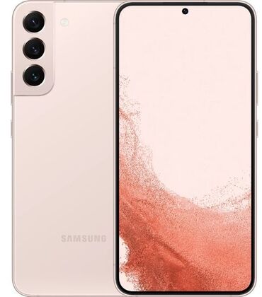 Samsung: Samsung Galaxy S22, Б/у, 256 ГБ, цвет - Розовый, 1 SIM