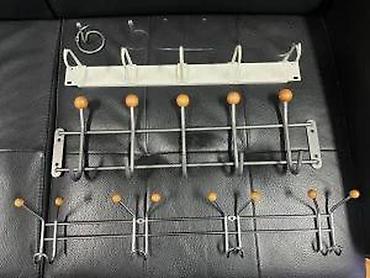 ikea ormari za sobu: Zidni nosači/vešalice za garderobu – set od 3 različite šine - — 7