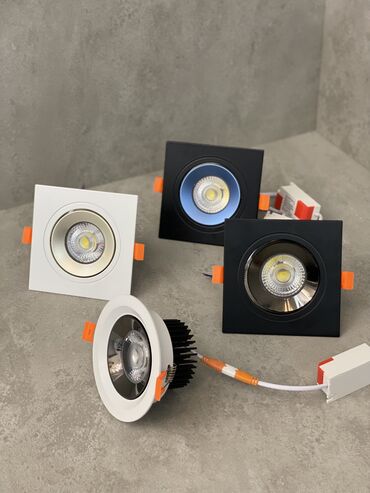 Spot lampalar: Müxtəlif ölçülərdə və işıq gücündə olan spot çeşitlərimiz var — 5