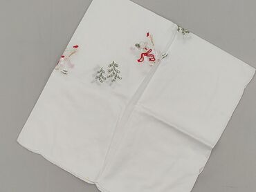 PL - Tablecloth 75 x 75, color - White, condition - Very good