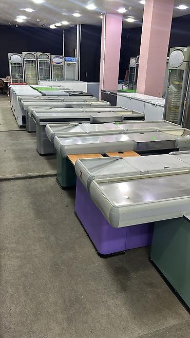 Кассовое оборудование: Mağaza kassası üçün kassalı konveyer masaları - Supermarket və — 1