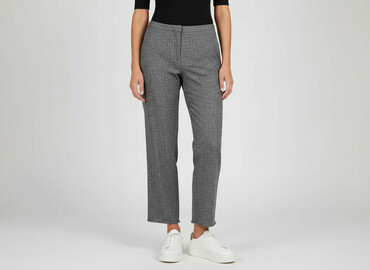 Women's Pants: Spodnie materiałowe damskie, rozmiar L