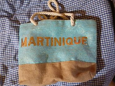 trenerke zimske: Set torbi – 4 komada 1) Plažna torba “MARTINIQUE” - Materijal: grubo — 1
