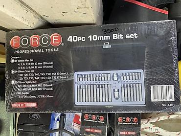 Набор бит FORCE Professional Tools 40 предметов, 10 мм (модель №4401)