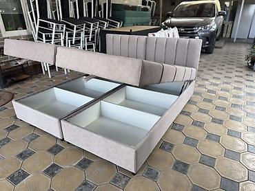 Односпальные кровати: Односпальная тахта с подъёмным коробом - Компактная тахта с вшитым — 19