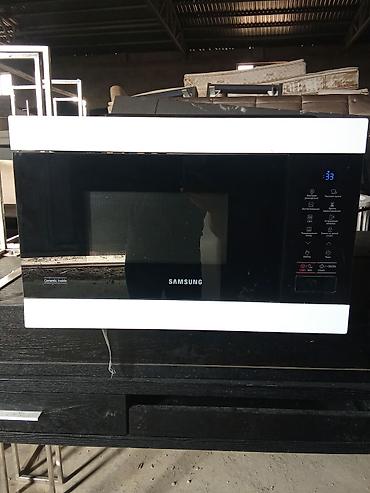 huawei mifi modem: Samsung mikrodalğalı soba – şık ağ/qara dizayn, şüşə ön panel və — 1