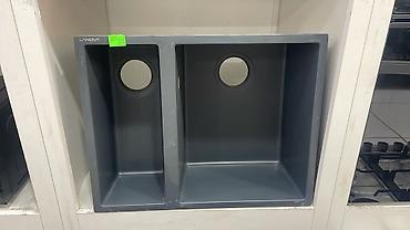 Santexnika: Mətbəx üçün ikitərəfli və təkqablı lavabo modelləri - Materiallar — 6