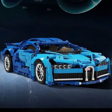 ювелирные изделия из золота: Lego конструктор Bugatti 🔥🔥 1355 деталей. Размер: 16,7 ×33,5 см