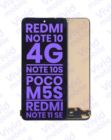 Telefon ekranları: Ekran Xiaomi Redmi Note 10 / Note 10S / Poco M5s