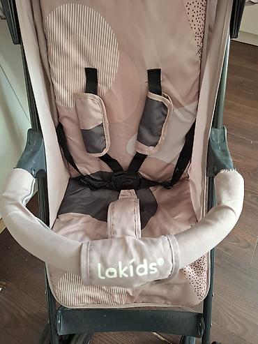baş ortusu: Lakids uşaq arabası – yüngül, kompakt və manevrli “umbrella” tip — 3