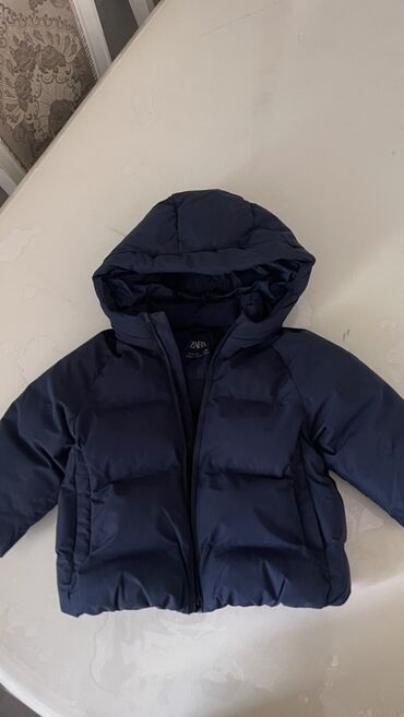 Верхняя одежда: Детская пуховая куртка ZARA - Возраст/рост: 2 года, 92 см (указано на