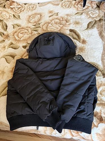 теплые вещи: Мужская куртка, L, Superdry, Б/у, цвет - Черный, Самовывоз — 2